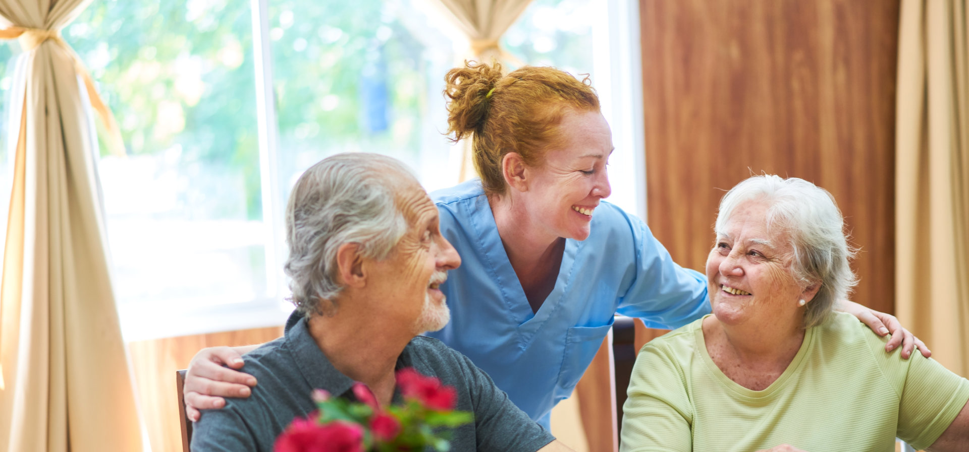 Dedicated caregivers provide compassionate support at Angel Wings.