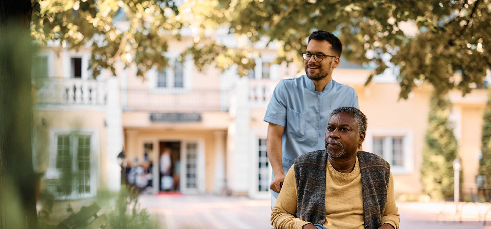 Residents enjoy outdoor activities and a sense of community at Angel Wings.